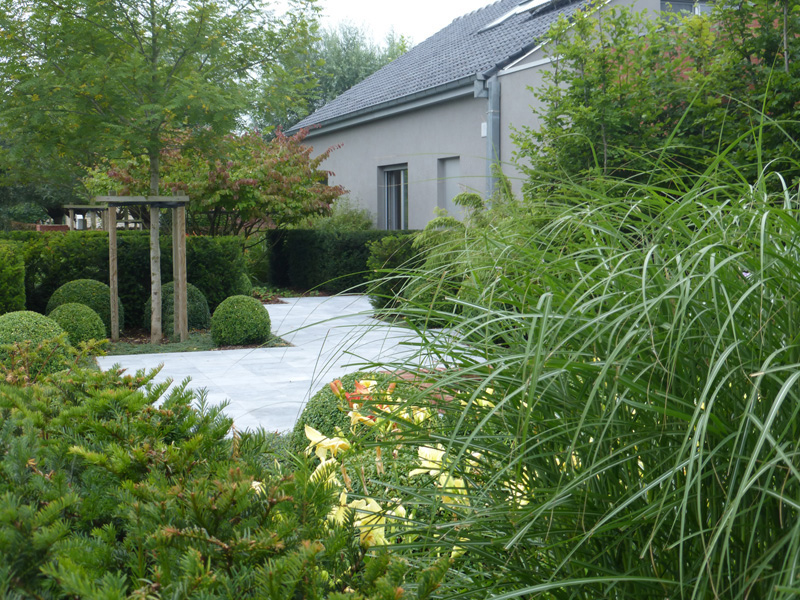 Landscape architecture city garden Jabbeke Belgium