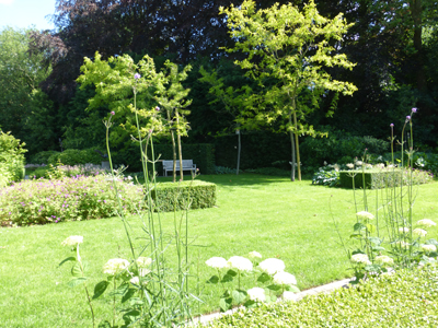 Landscape architecture city garden Gistel Belgium