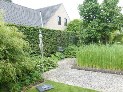 Landscape architecture city garden Jabbeke Belgium