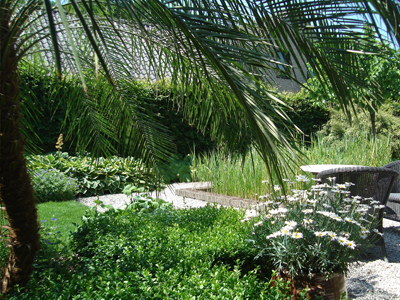 Landscape architecture city garden Jabbeke Belgium