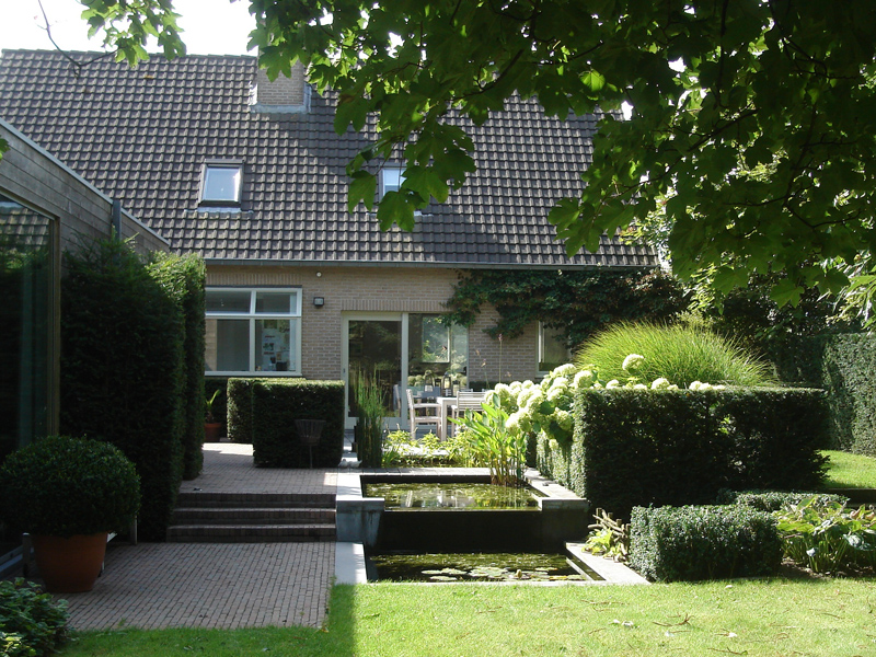 Landscape architecture city garden Roksem Belgium