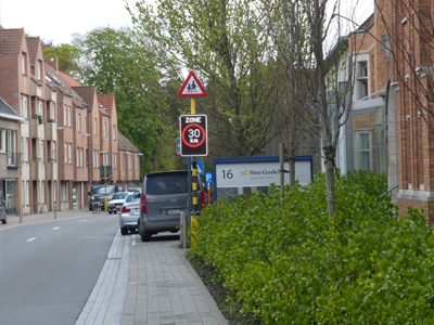 landscape architect public project City Centre of Gistel